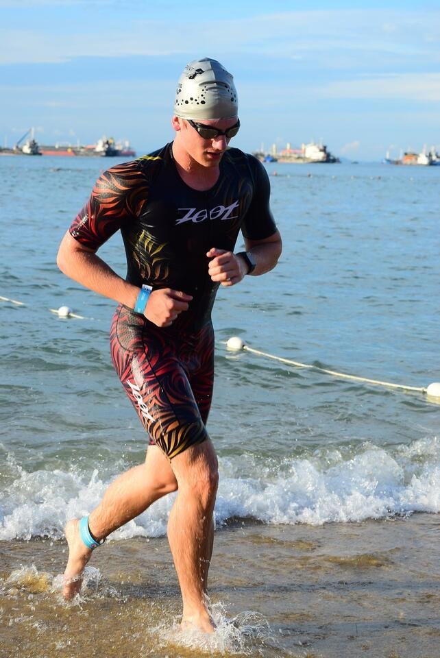 Standa Vecera running triathlon